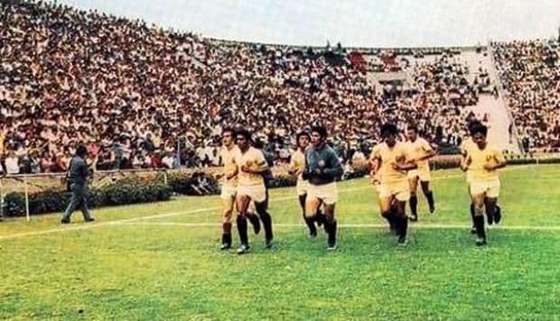 La primera vuelta olímpica en Matute