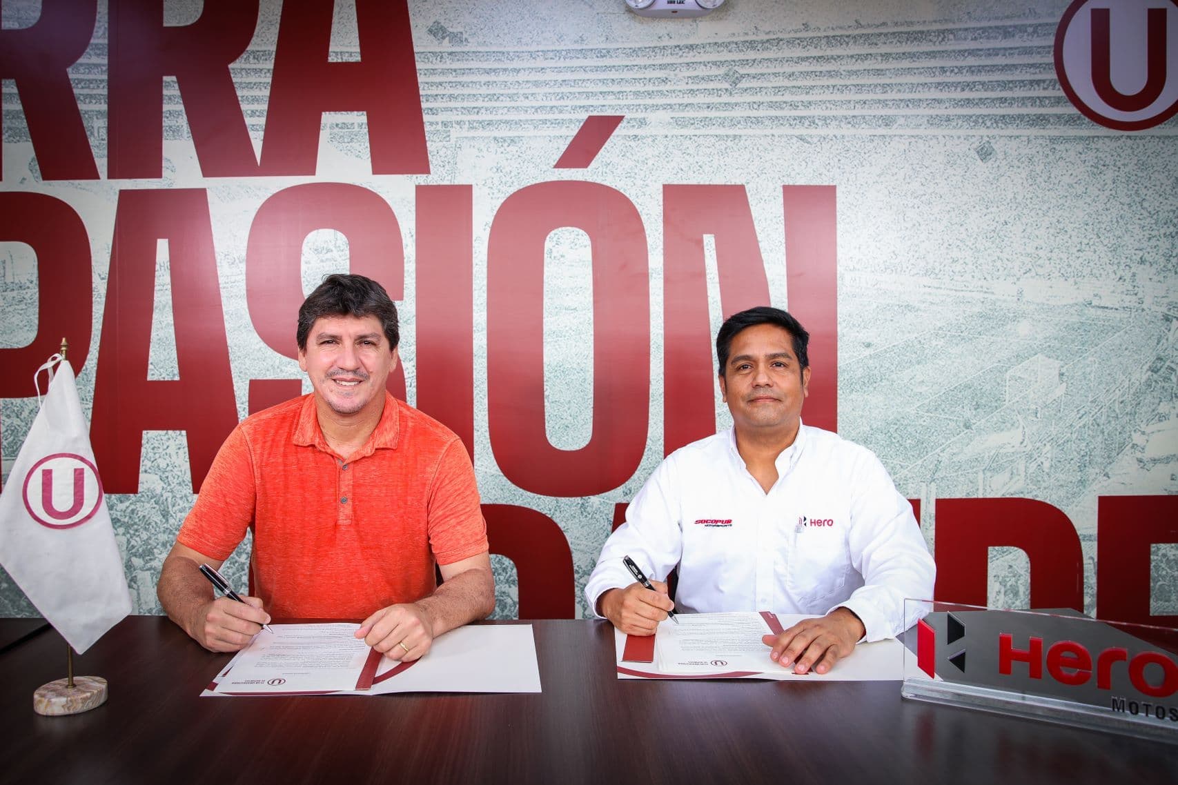 Universitario de Deportes y Hero Motos renuevan su vínculo por todo el 2024