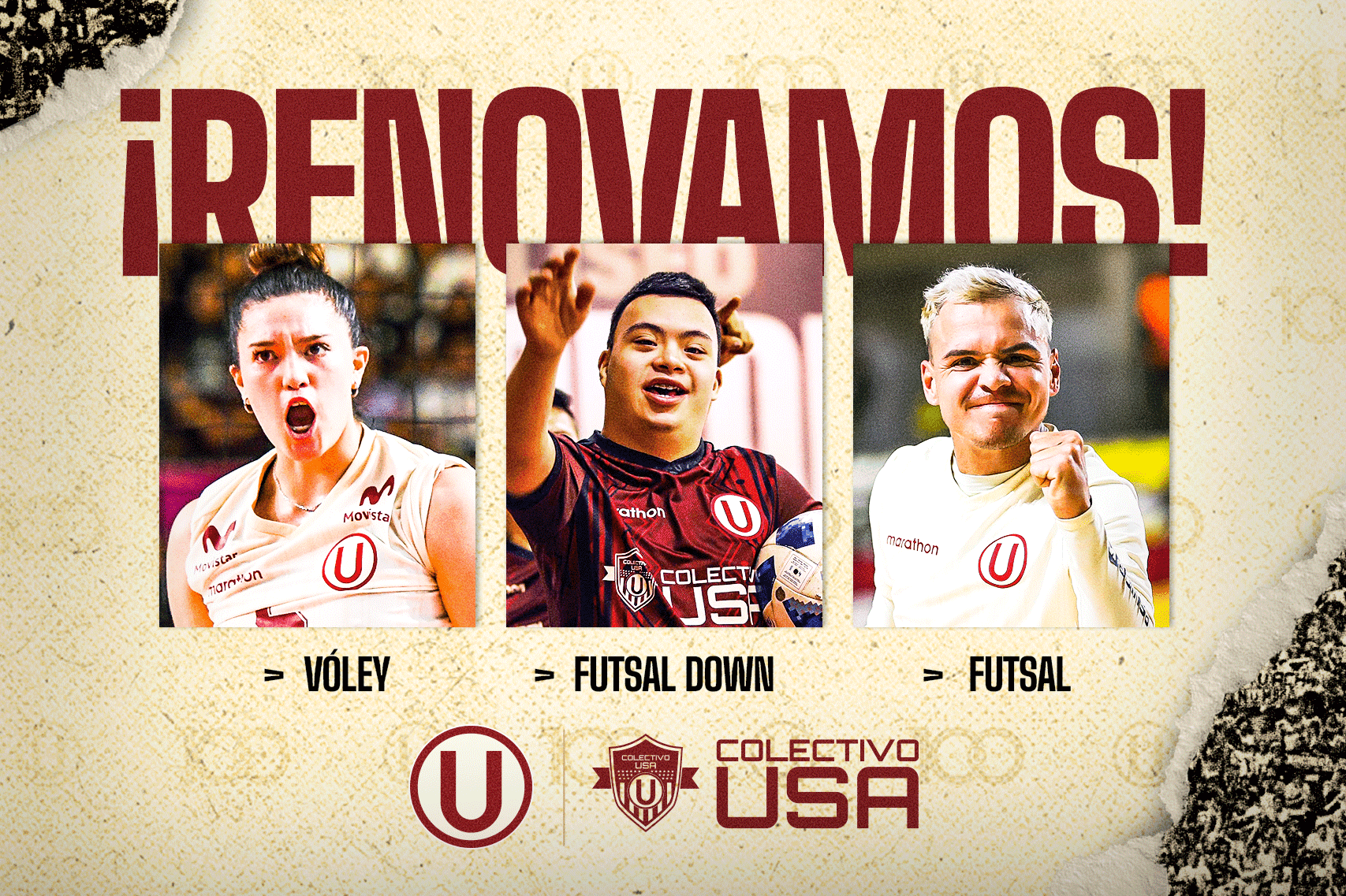 Colectivo USA es el sponsor principal de las disciplinas del Polideportivo