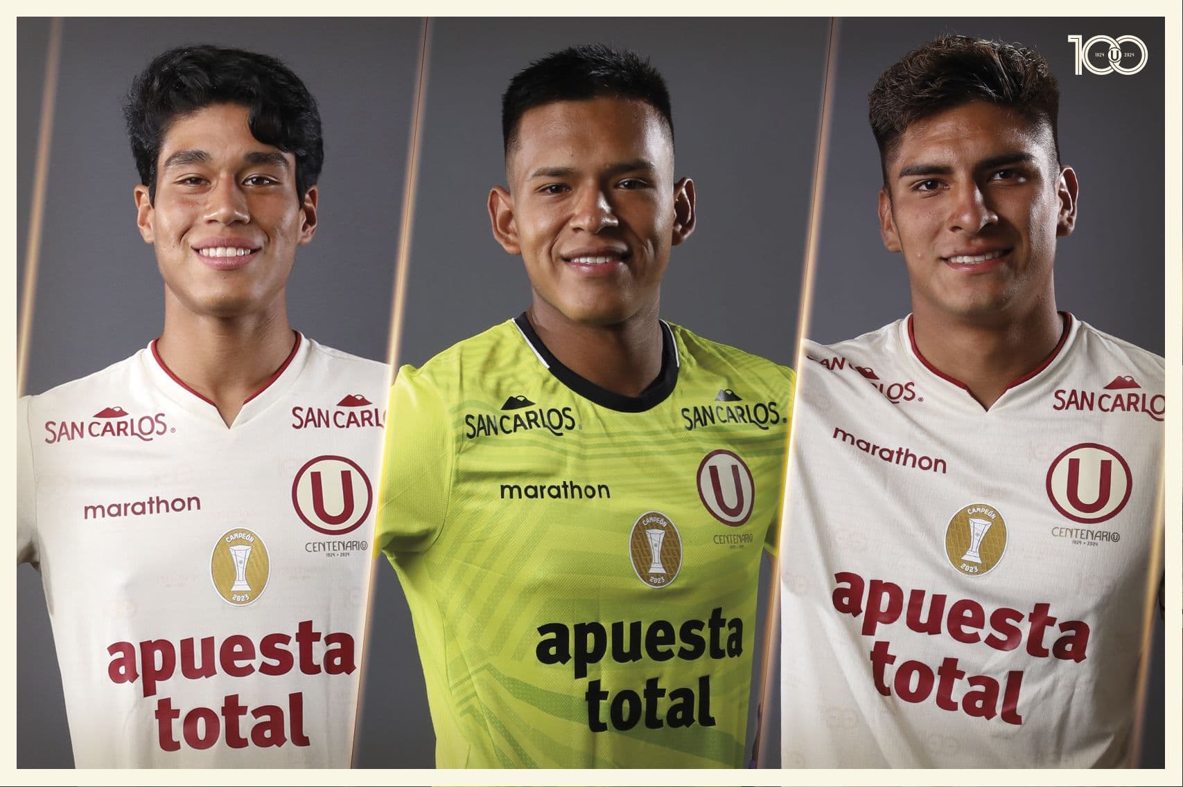 Tres futbolistas de las divisiones menores firmaron su primer contrato profesional