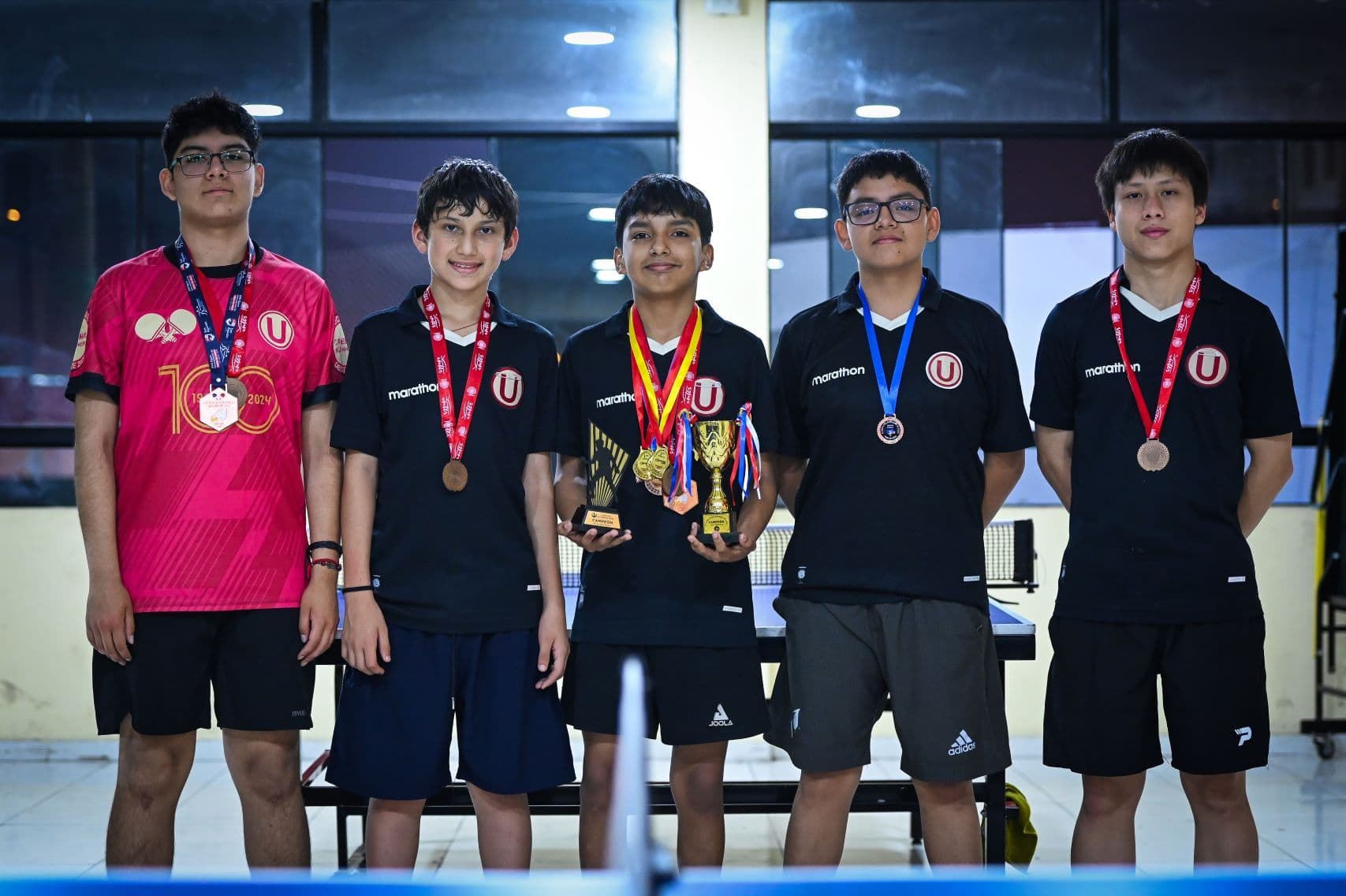 Universitario consigue grandes logros en el Campeonato Nacional de Tenis de Mesa