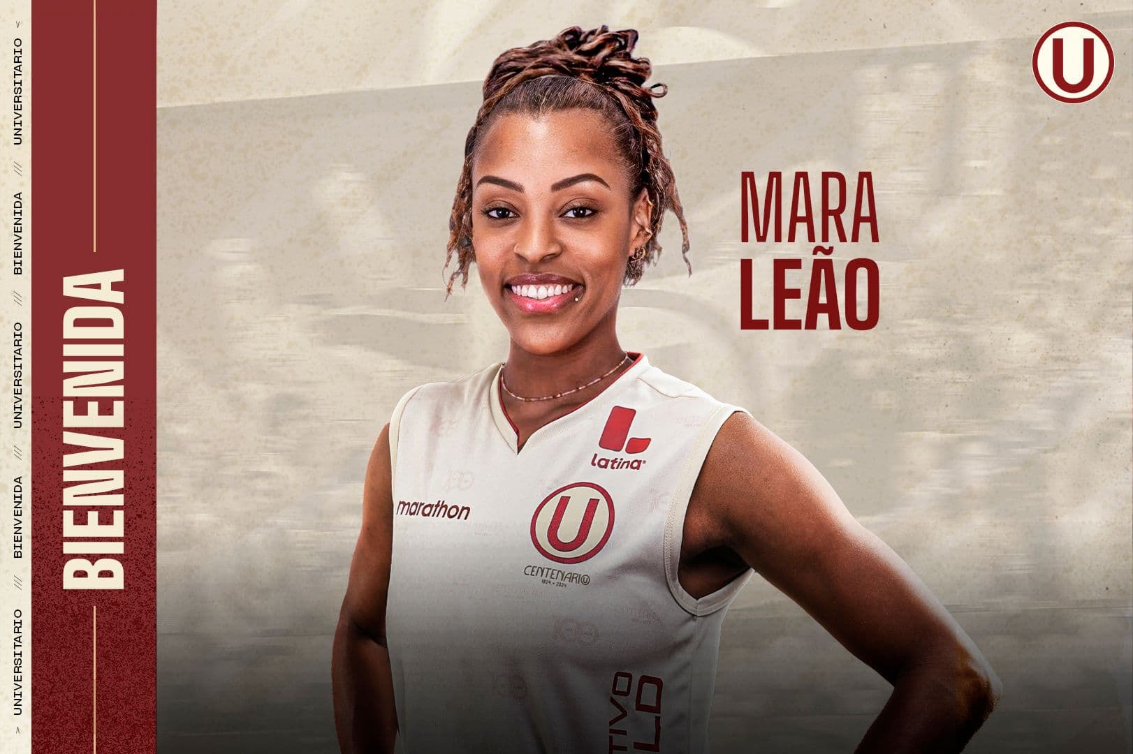 Una nueva ‘Puma’ en la red: Mara Leão es nuevo refuerzo del Club Universitario de Deportes