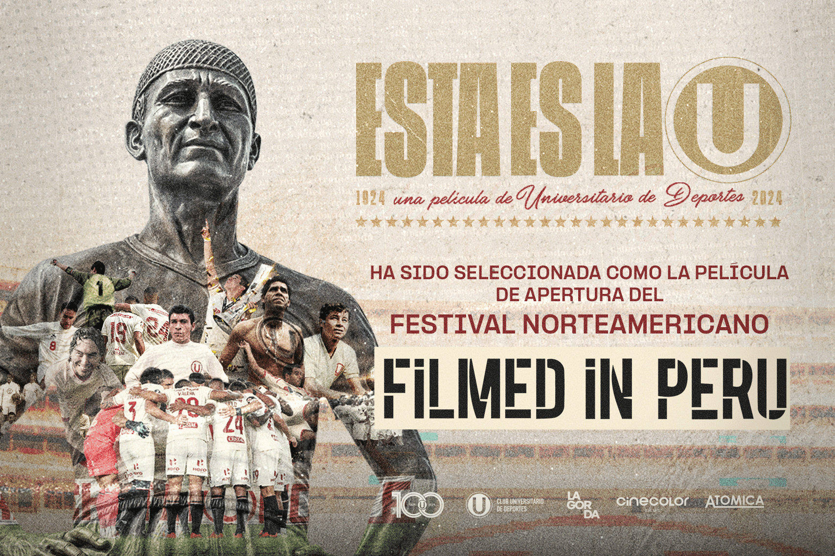 "Esta es la U" será la película de apertura del festival Filmed in Peru en Estados Unidos