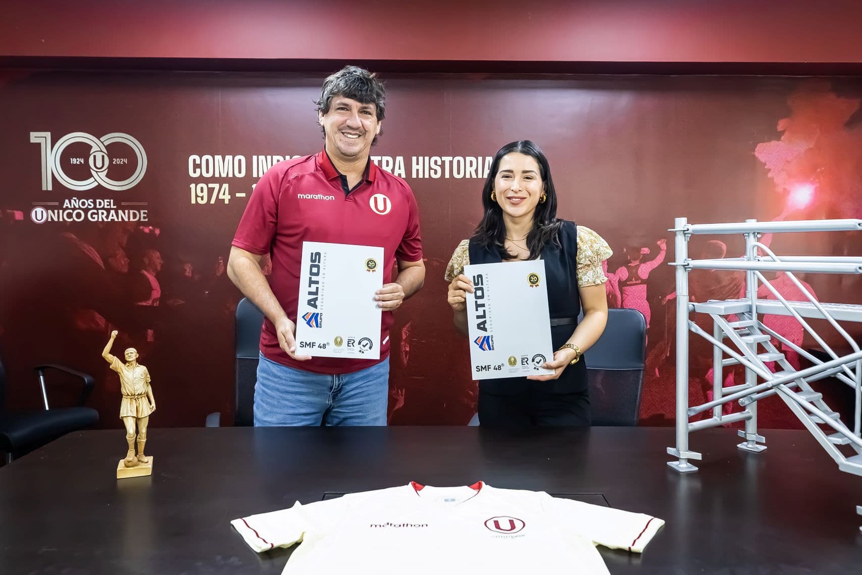 Universitario y Grupo Altos se unen para impulsar la infraestructura deportiva en 2025