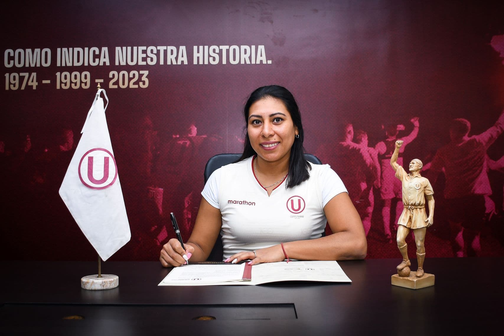 Cuando los sueños se cumplen: Mirian Patiño se suma al equipo de vóley de Universitario