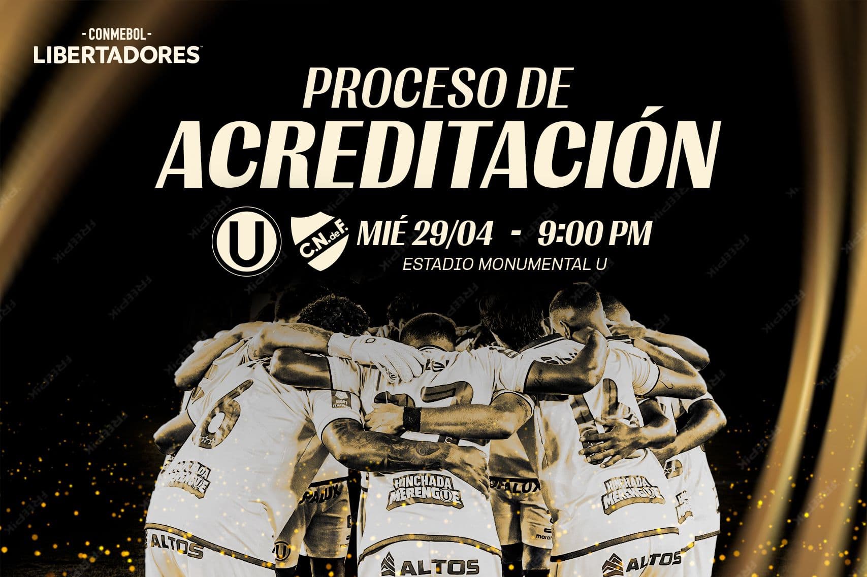 Universitario vs Nacional: Instrucciones para el proceso de acreditación