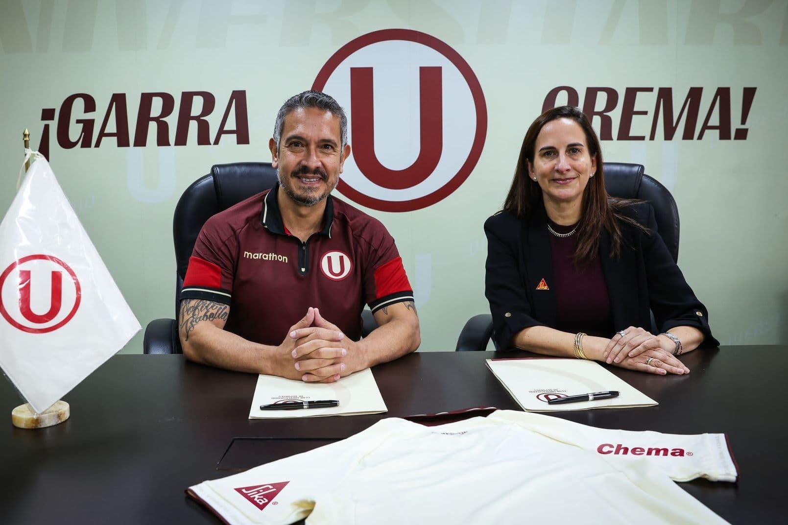 Universitario incorpora a Sika y Chema como nuevos patrocinadores para el Torneo Clausura