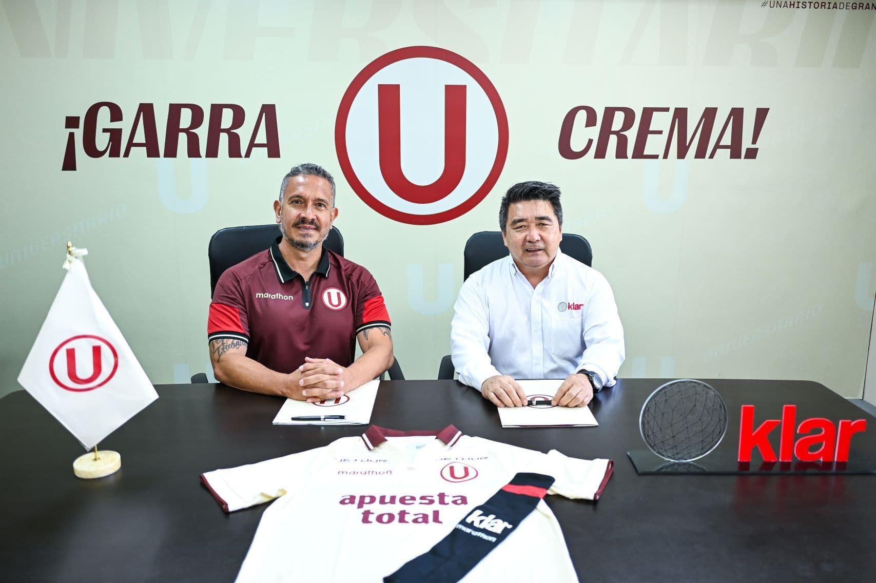 Universitario presenta a Klar como patrocinador oficial para la temporada 2026