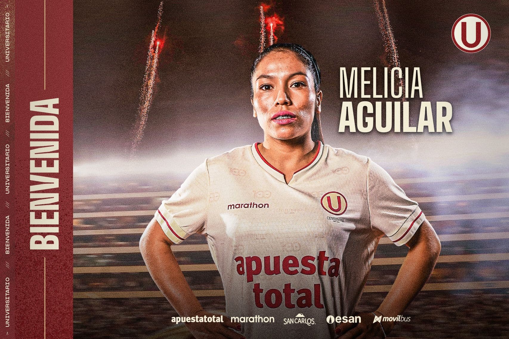 Melicia Aguilar es nueva jugadora del equipo femenino de Universitario de Deportes