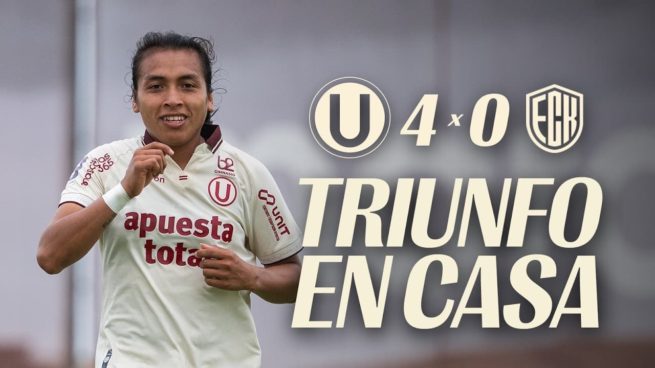 🦁 TRIUNFO EN CASA 🔴🟡 | Universitario 4 - 0 FC Killas