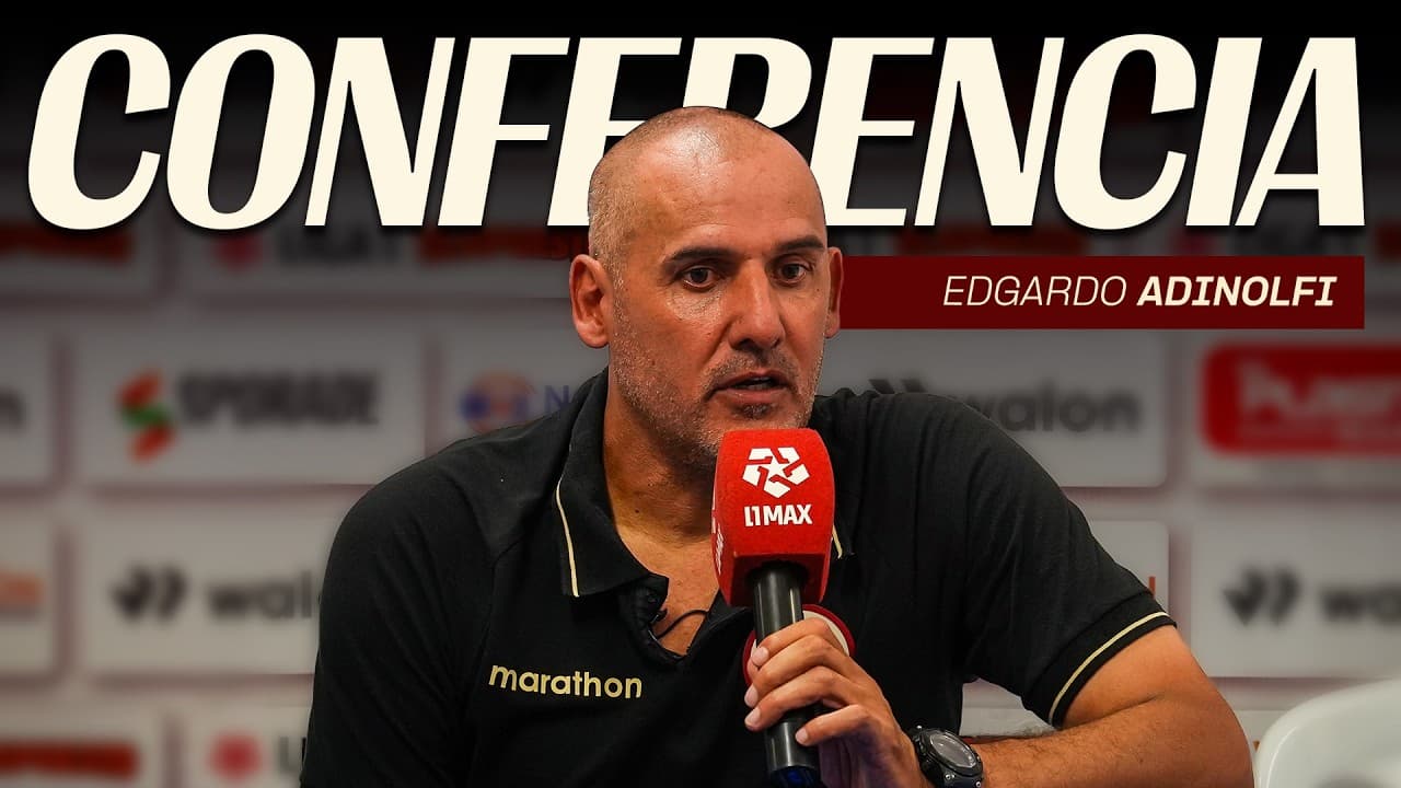 La palabra de Edgardo Adinolfi tras el triunfo ante Alianza Atlético 🔴🟡