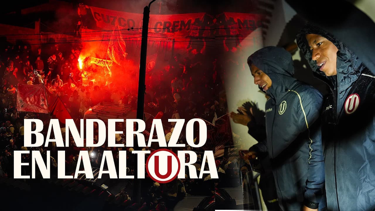 🔥 LA HINCHADA HIZO SENTIR SU ALIENTO EN CUSCO 🔴🟡 #UTV
