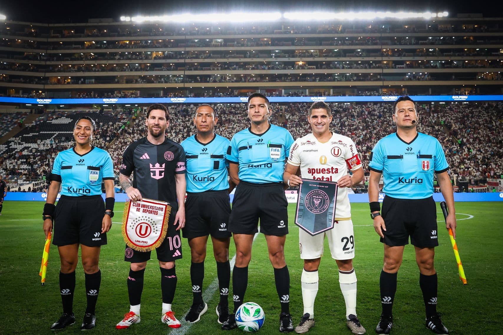 Universitario de Deportes disputó un partido histórico ante Lionel Messi e Inter Miami