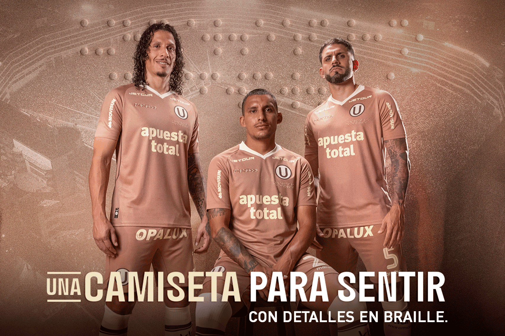 Universitario y Marathon presentan una camiseta hecha para sentir
