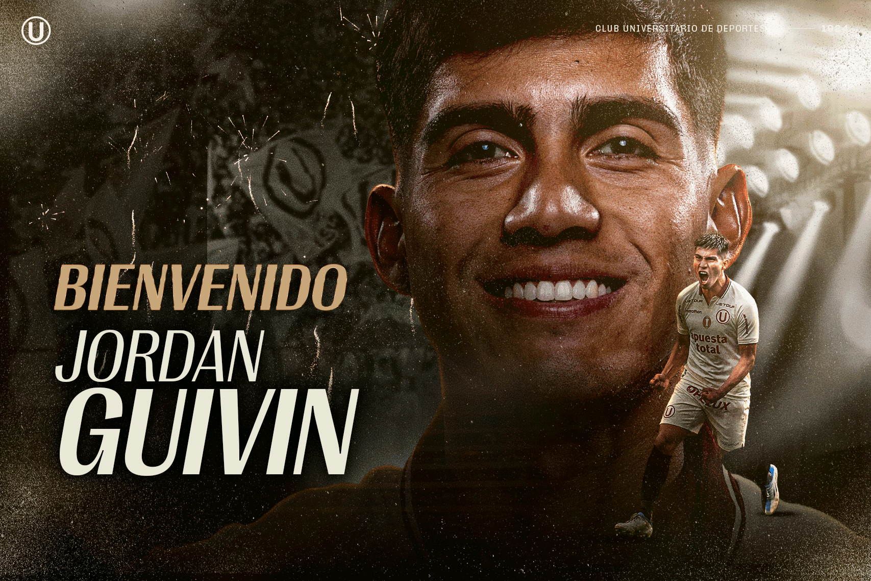 Jordan Guivin vuelve a vestir la camiseta de Universitario de Deportes