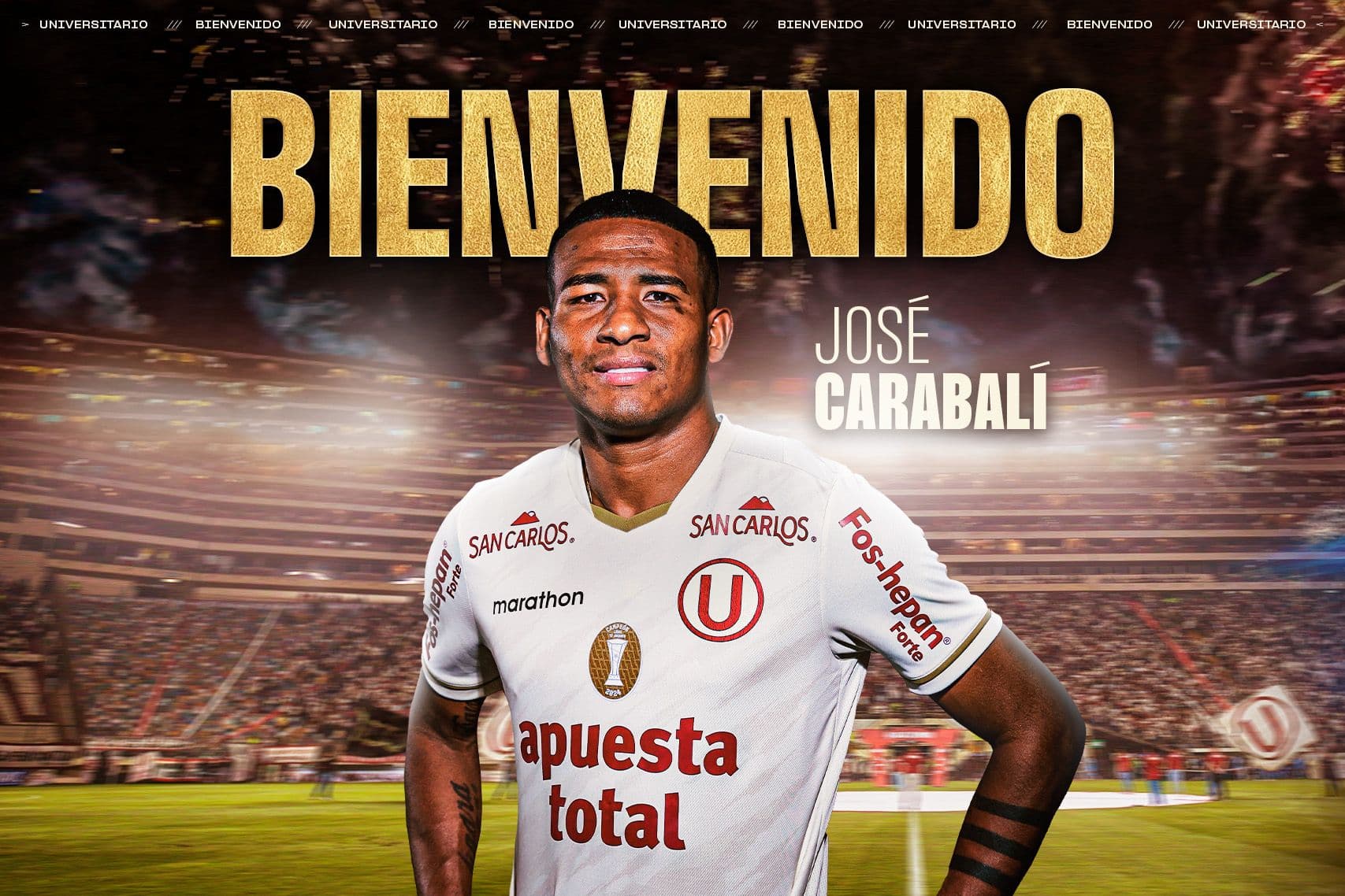 El extremo José Carabalí se convierte en nuevo refuerzo de Universitario