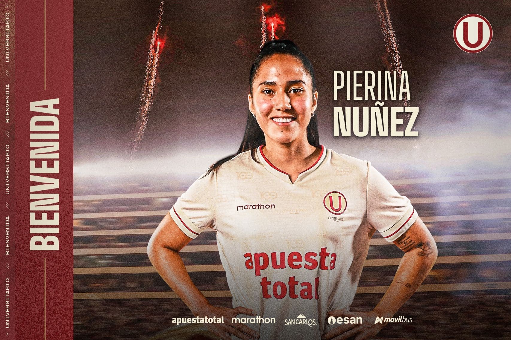 Vuelve a su casa: Pierina Nuñez vuelve a la ‘U’ por todo el 2025