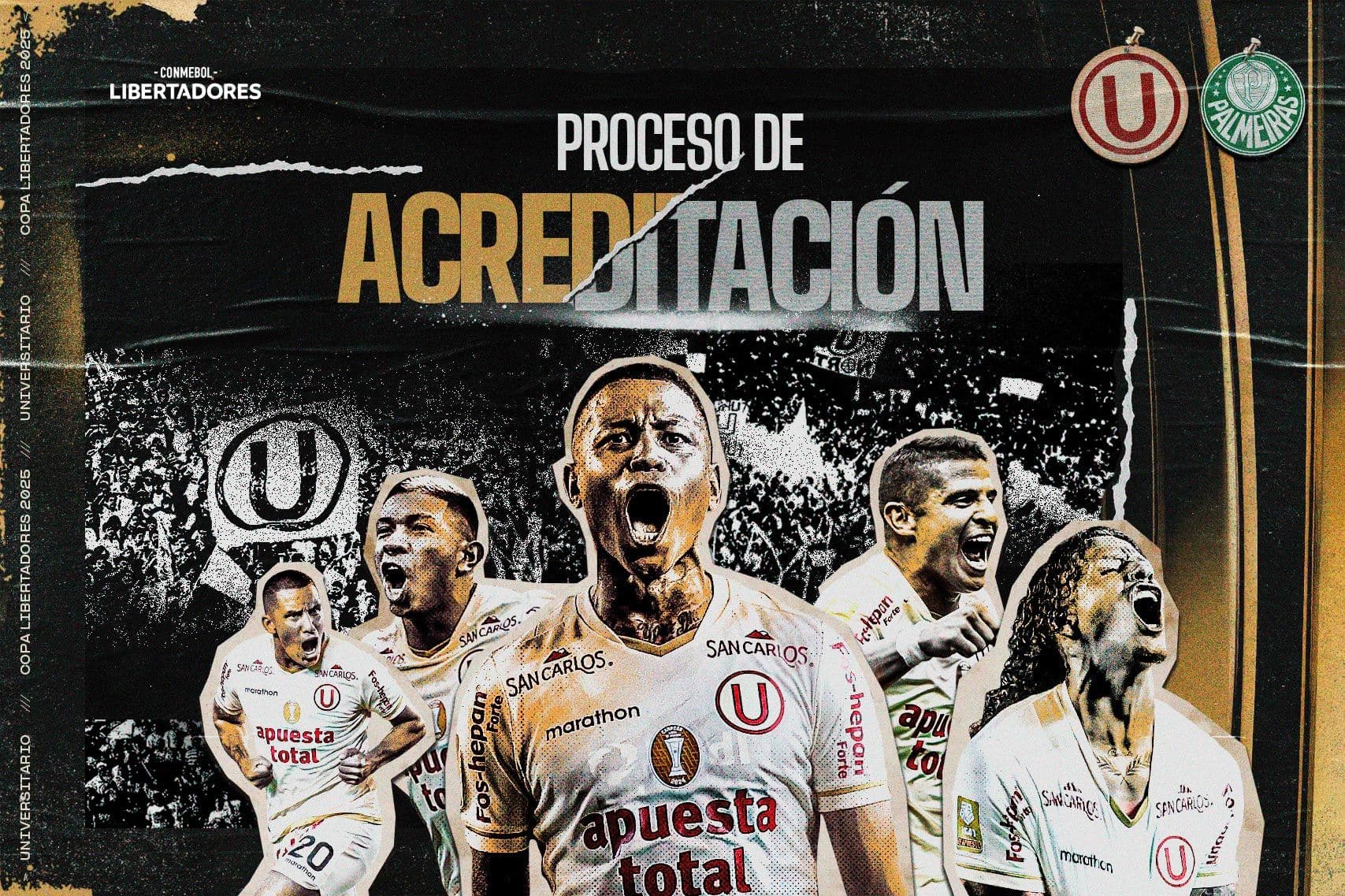 Universitario vs Palmeiras: Instrucciones para el proceso de acreditación