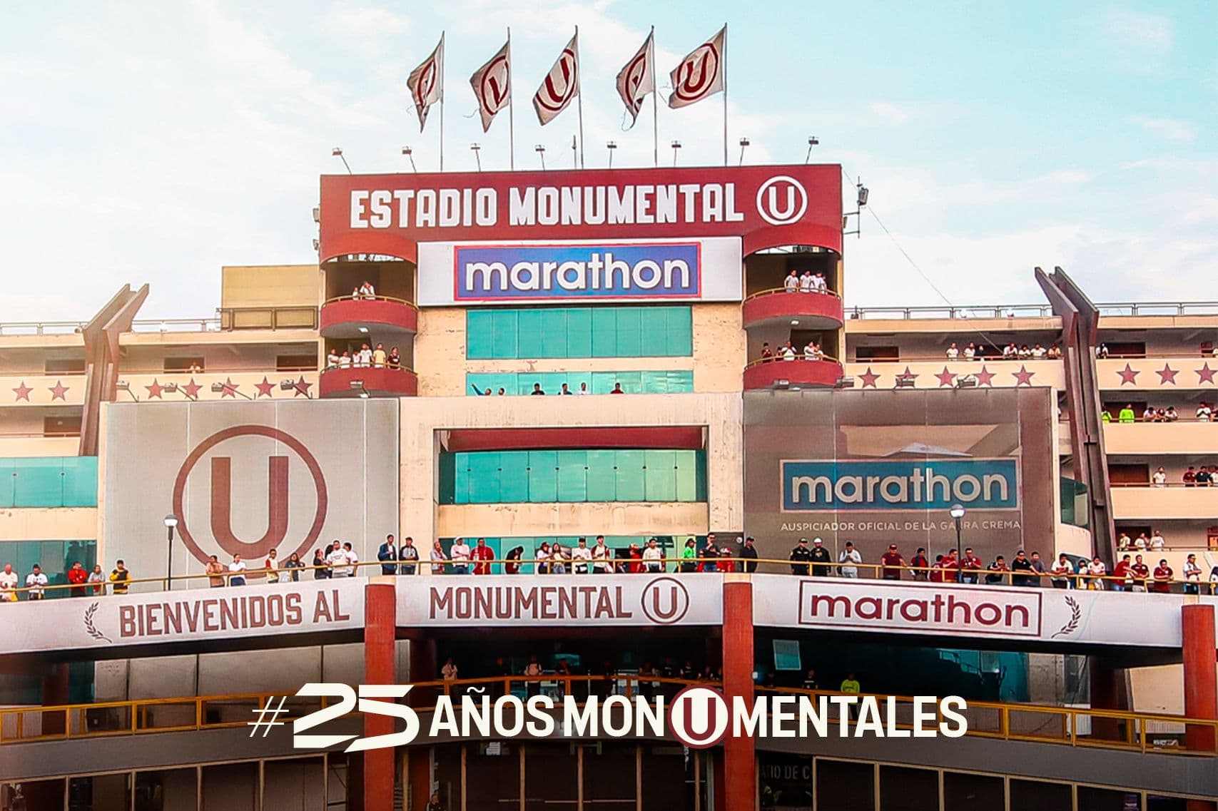El Estadio Monumental U Marathon cumple 25 años de su inauguración