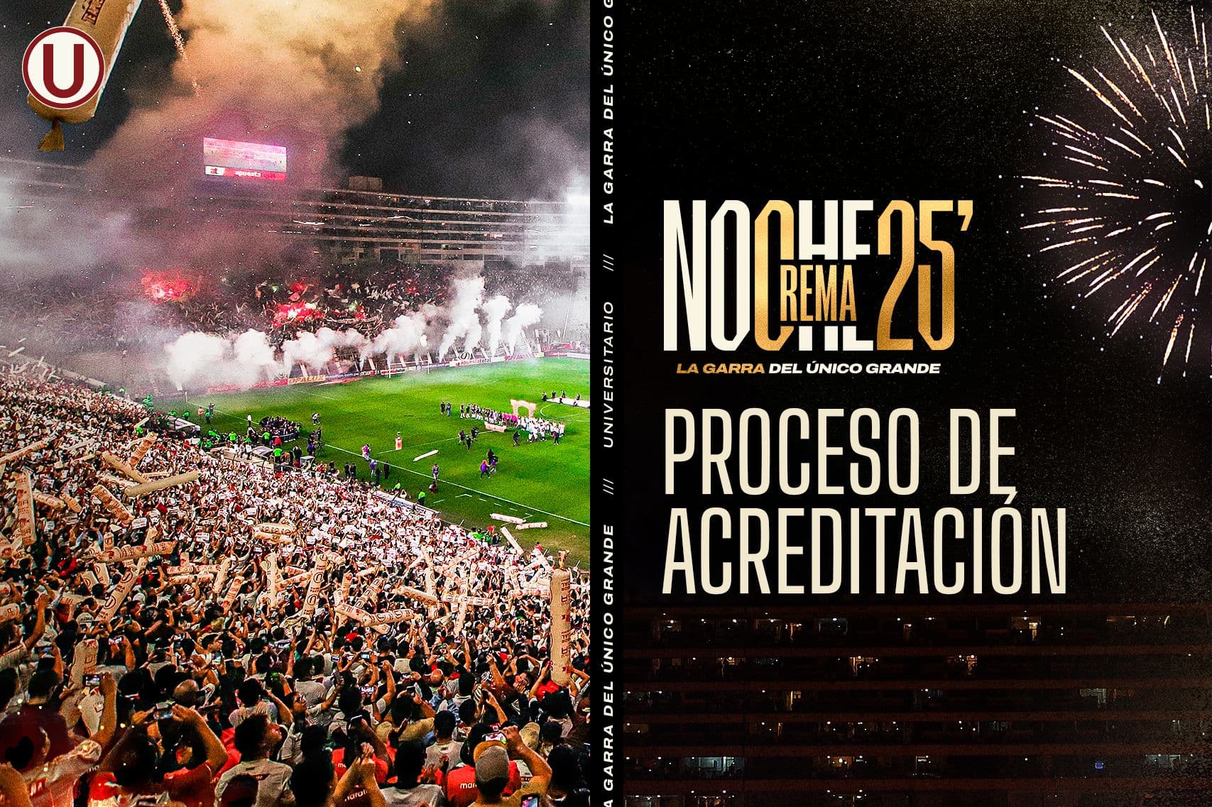 Noche Crema 2025: Instrucciones para el proceso de acreditación