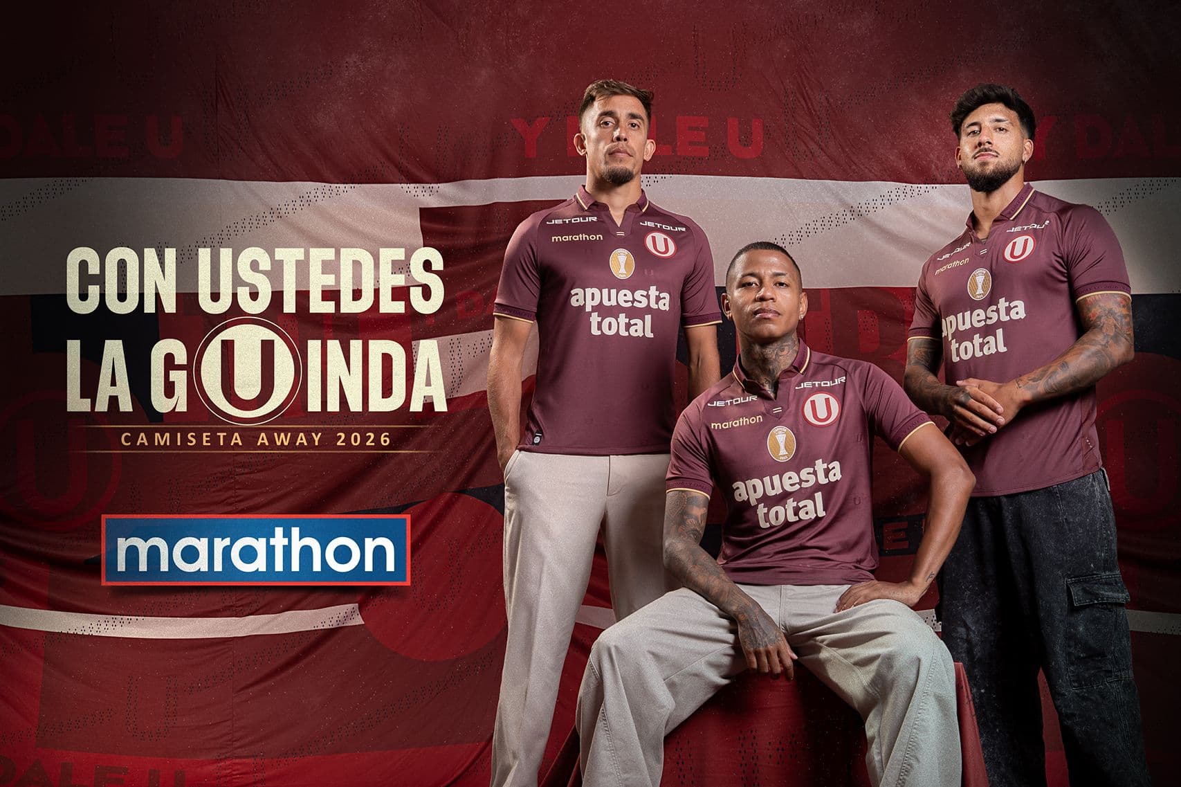 Universitario de Deportes presenta su camiseta visitante 2026