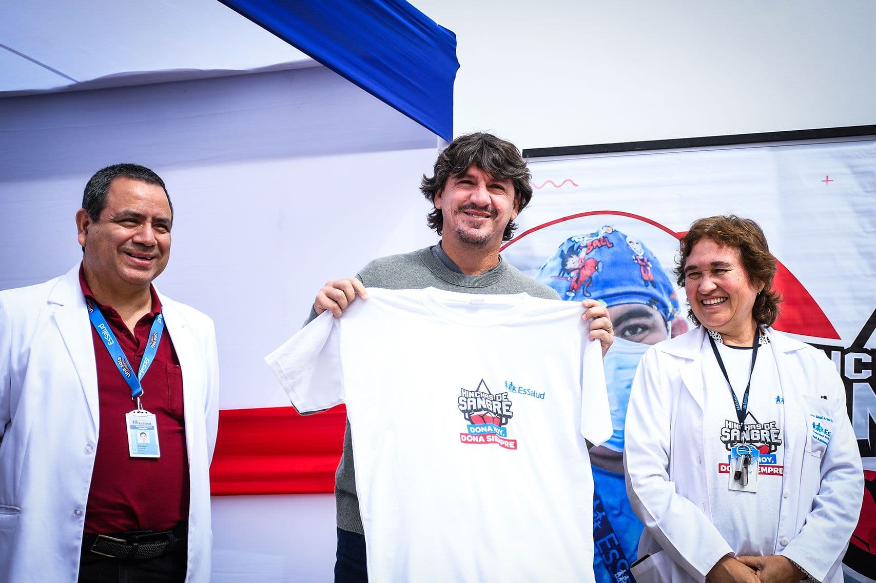 Compromiso social: Universitario contribuye con EsSalud en campaña de donación de sangre