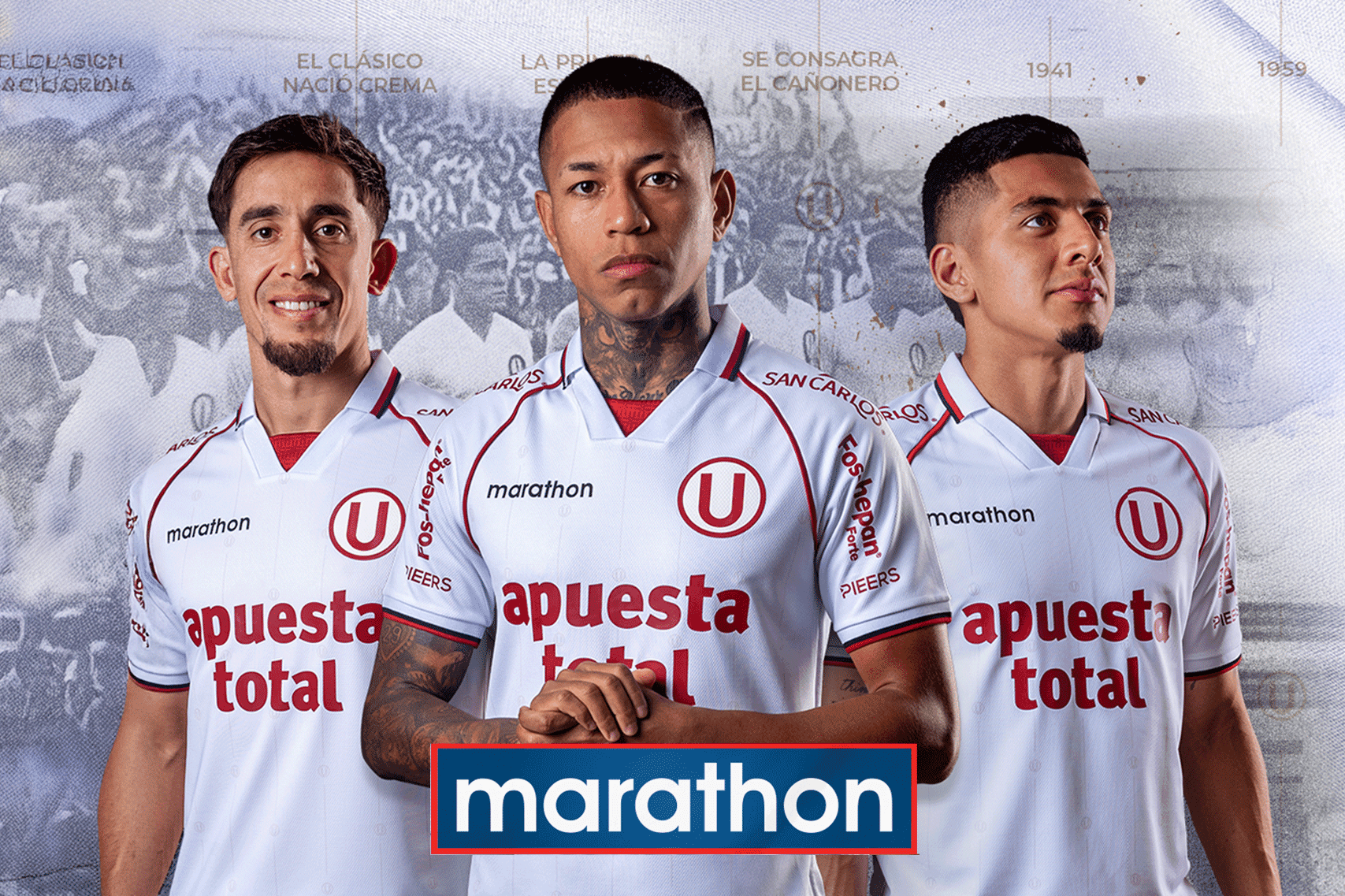 Universitario presenta la camiseta conmemorativa por los 101 años de fundación