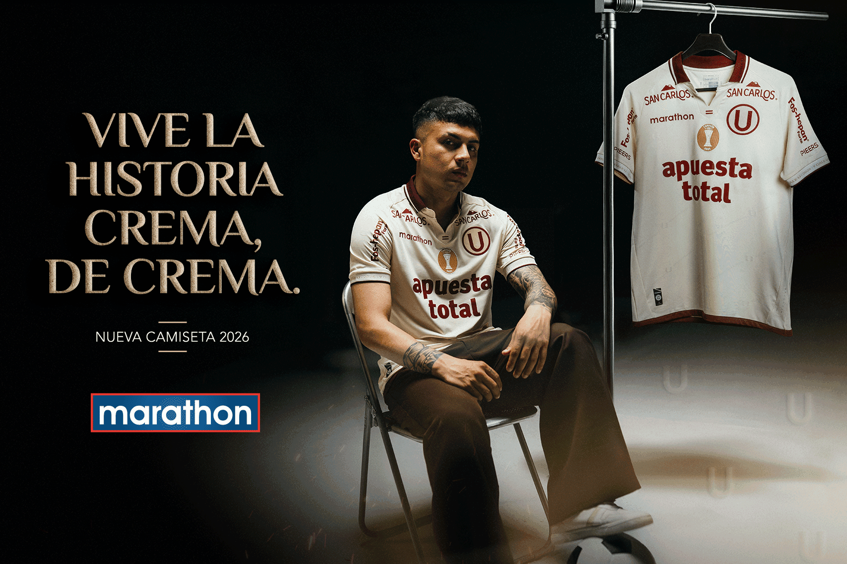 Universitario de Deportes presenta su camiseta oficial 2026