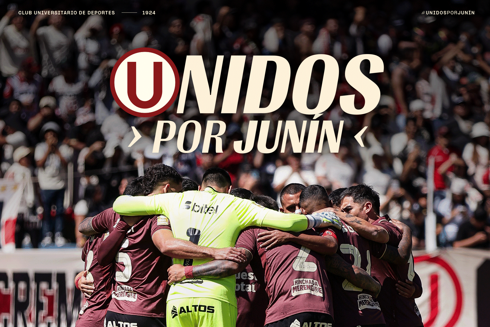 Universitario impulsa campaña 'Unidos por Junín' y convoca a la hinchada a la gran cruzada solidaria
