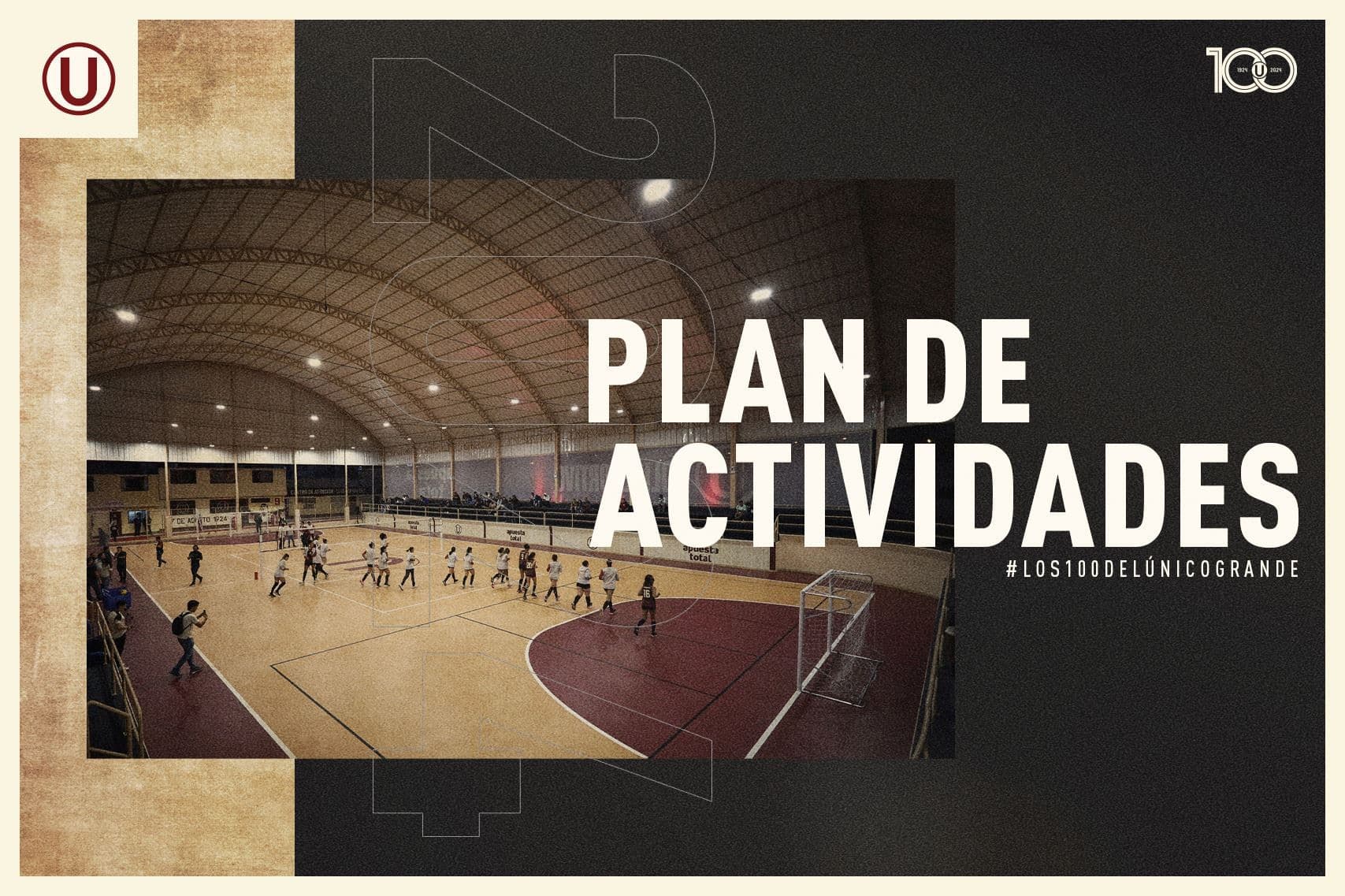 Plan de actividades: equipo de vóley de Universitario Deportes