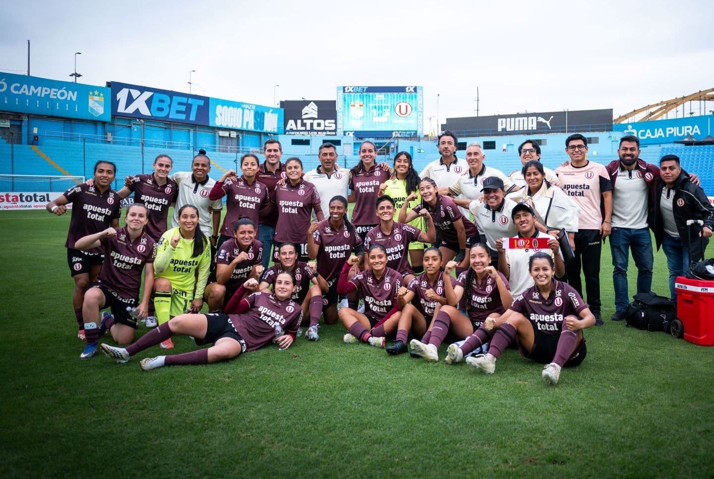 Universitario Femenino venció 3-1 a Sporting Cristal en calidad de visita