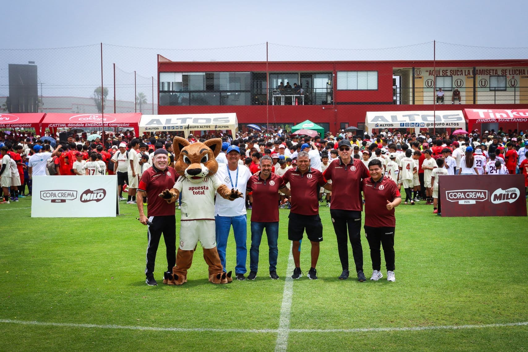 Universitario de Deportes inauguró la Copa Crema Milo 2026
