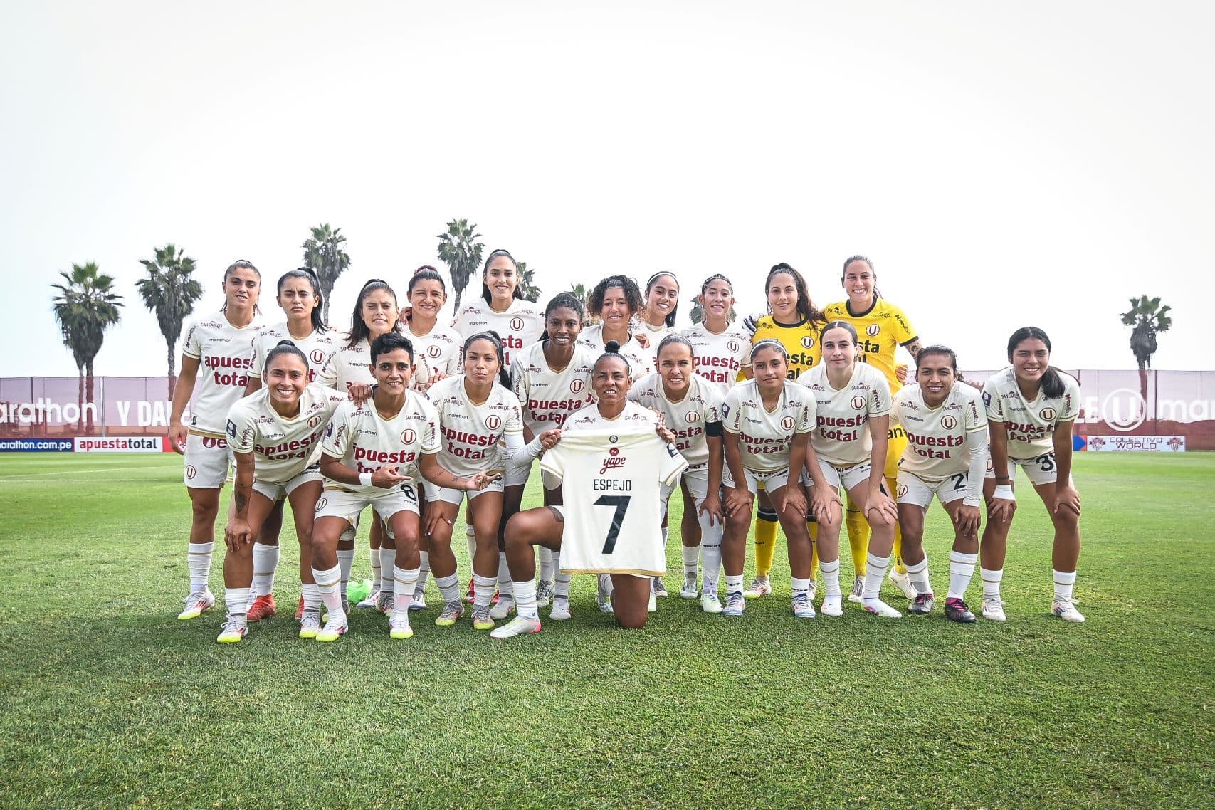 Pura garra: Universitario Femenino golea por 3-0 a C.A. Mannucci