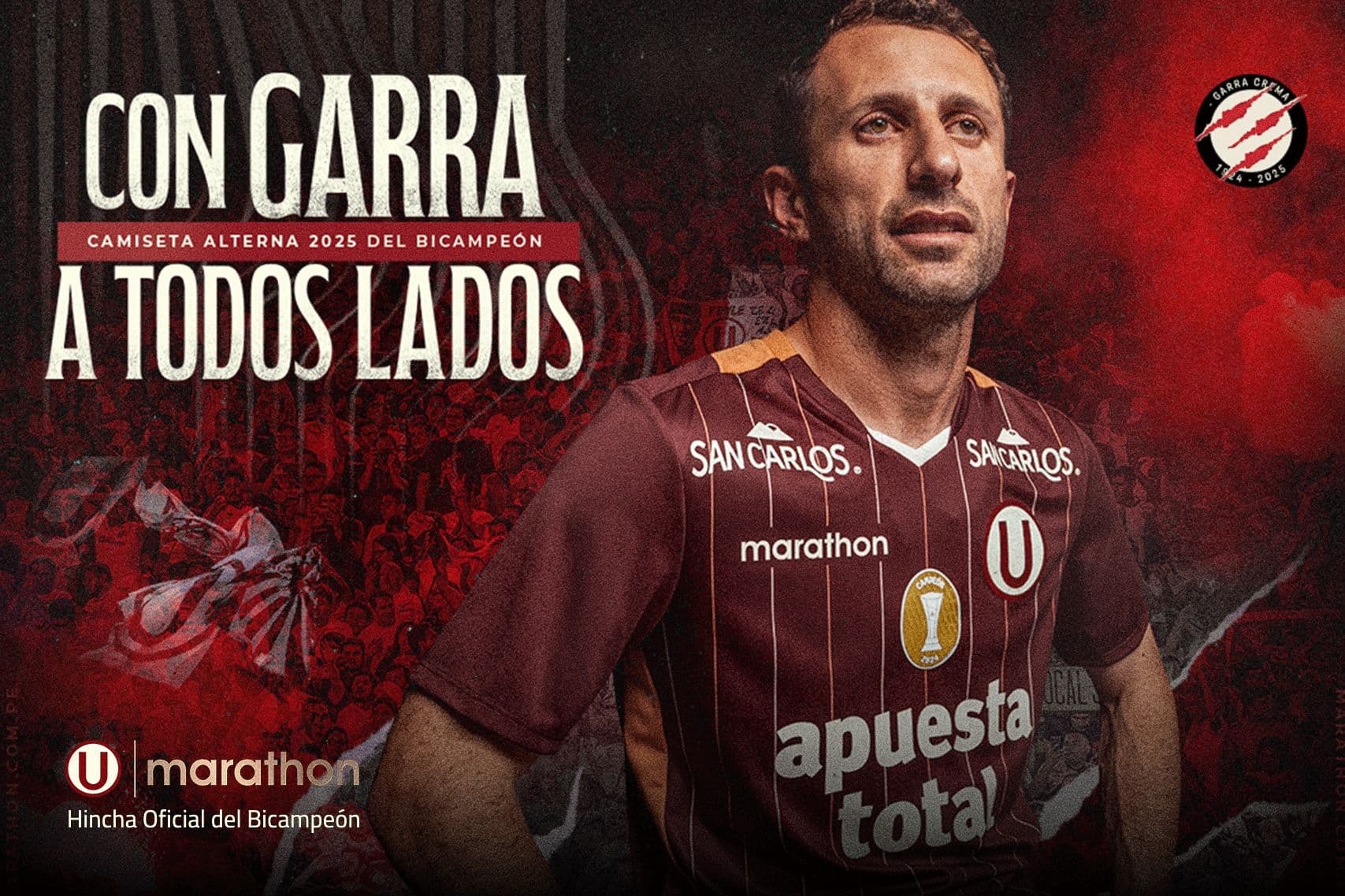 Universitario y Marathon presentan la nueva camiseta alterna 2025