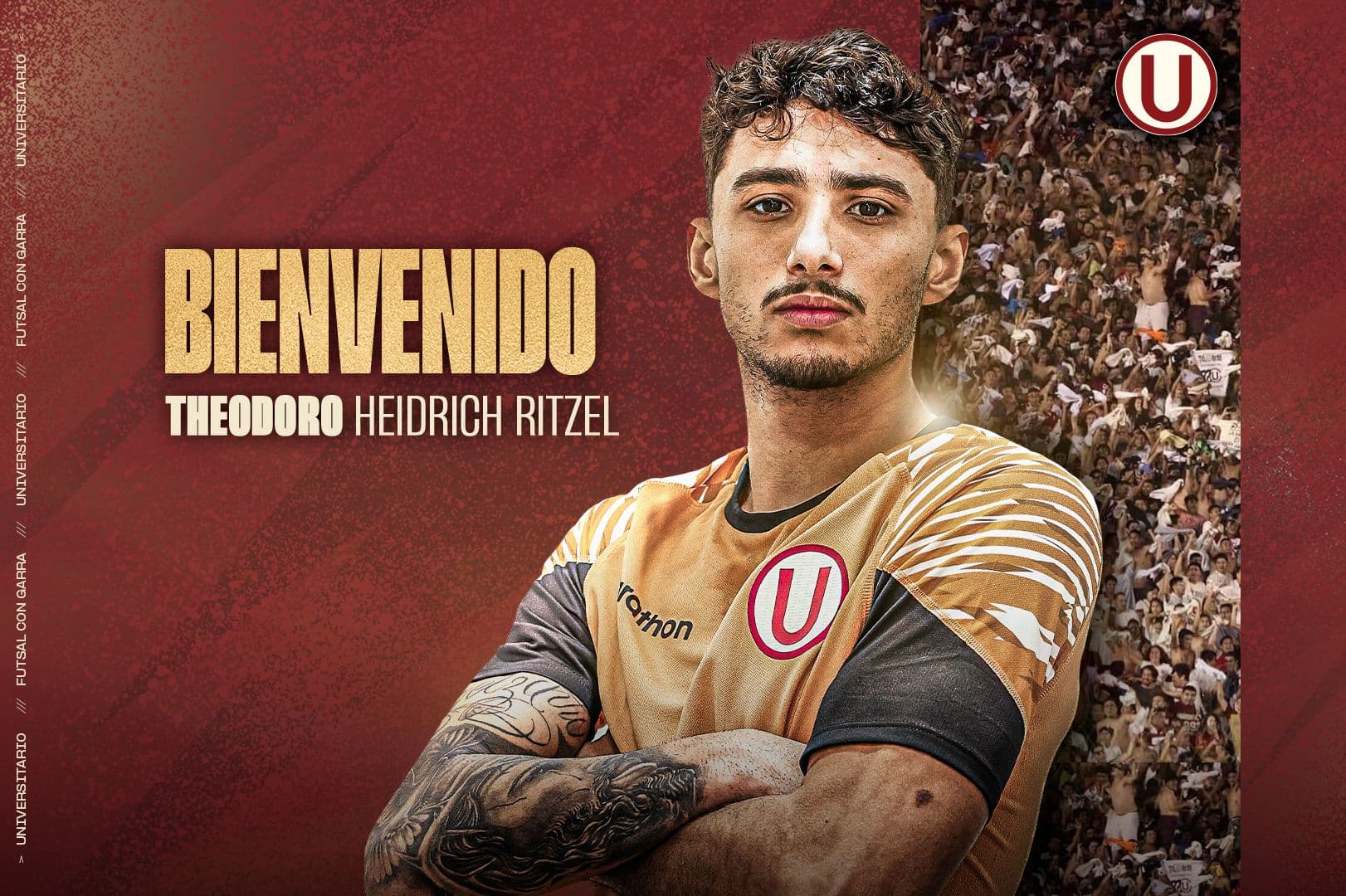 Universitario refuerza su equipo de futsal con el brasileño Theodoro Heidrich Ritzel