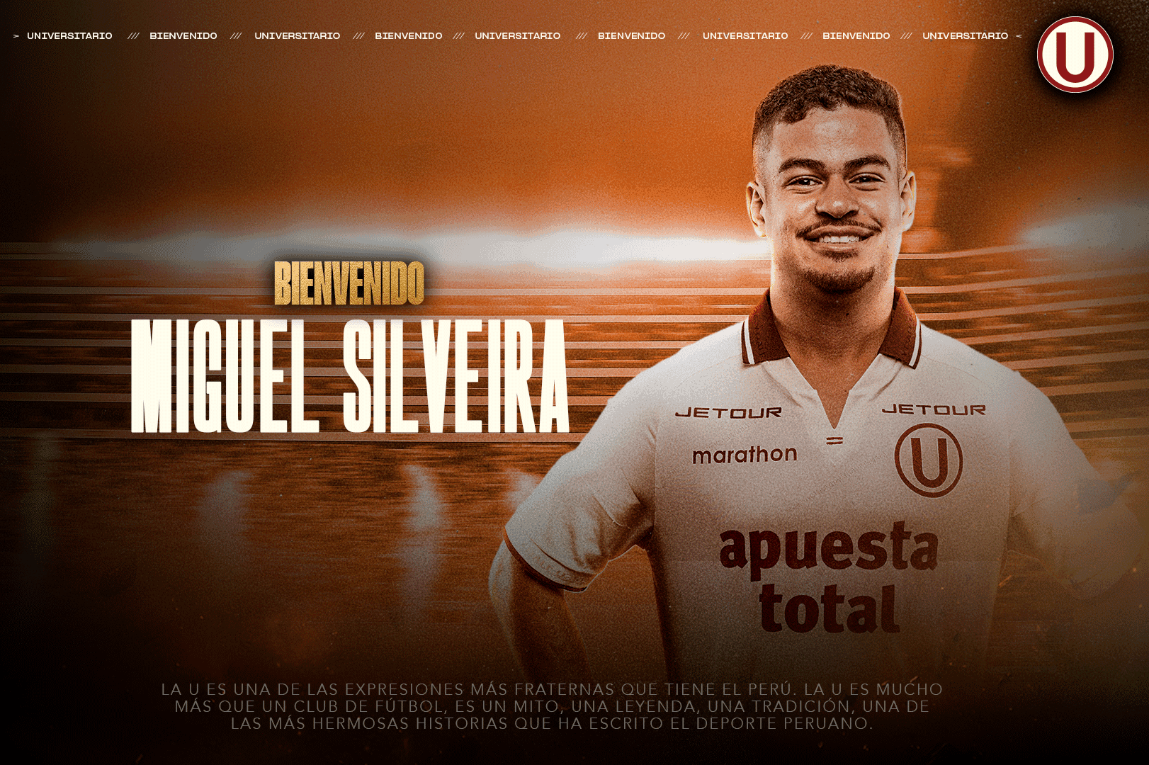 Miguel Silveira es nuevo refuerzo de Universitario de Deportes