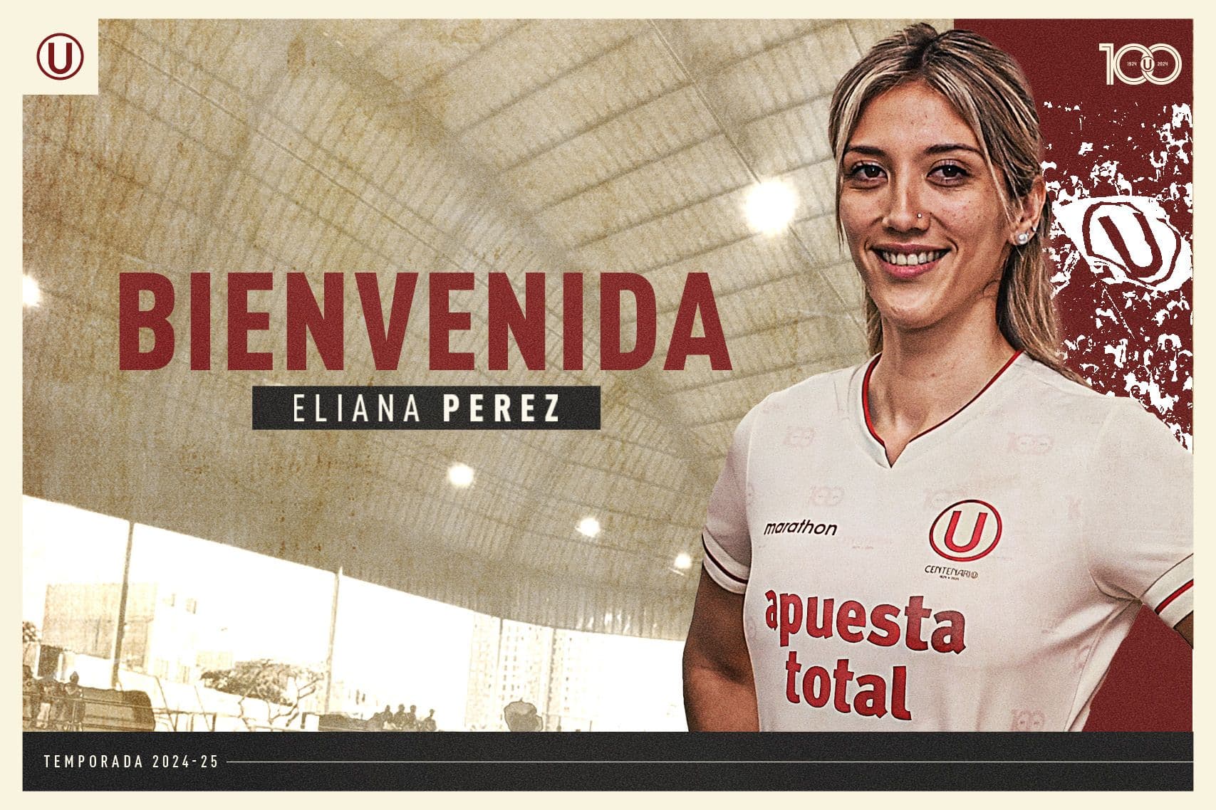 Una nueva Puma: Eliana Perez se une al equipo de vóley de Universitario