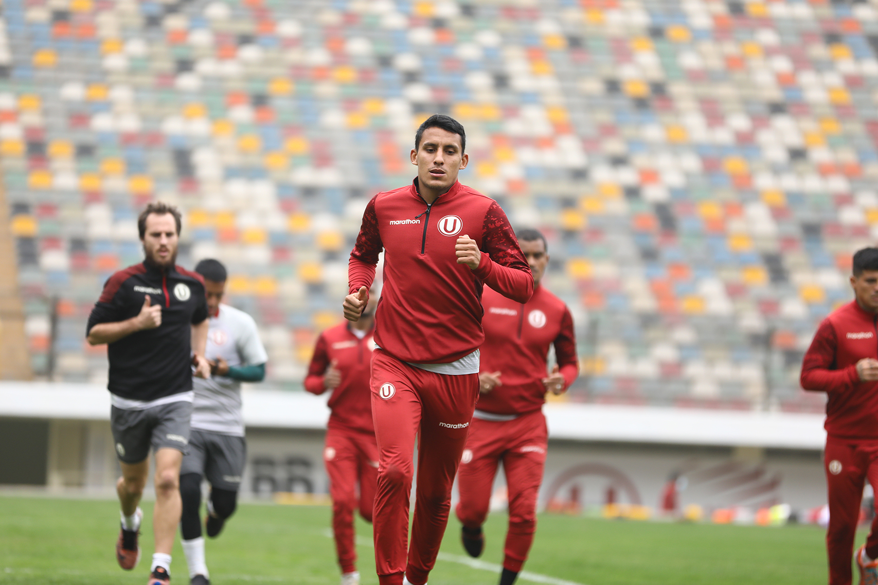 El primer equipo retomó sus entrenamientos en el Estadio Monumental