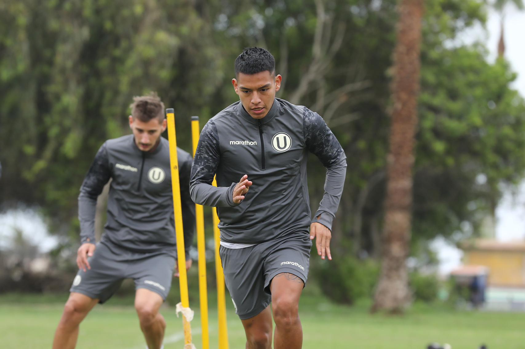 El primer equipo quedó listo para el partido de mañana ante Sport Boys