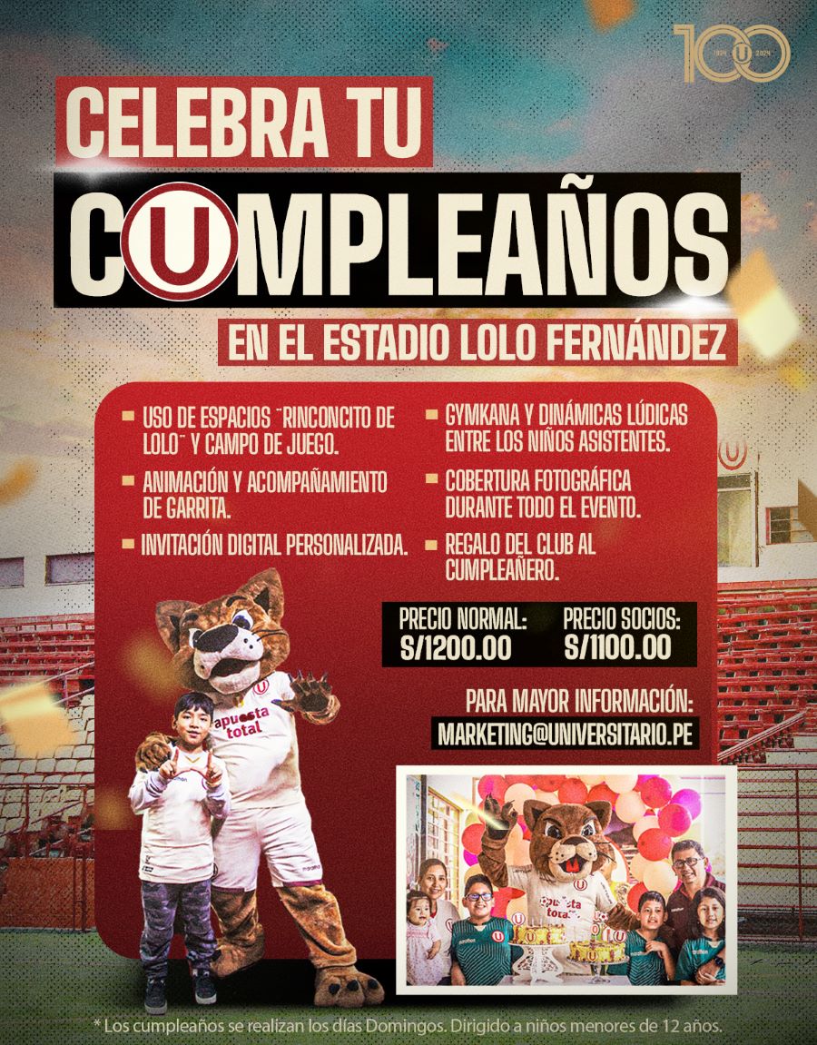 Descuento en Cumpleaños en el Lolo Fernandez